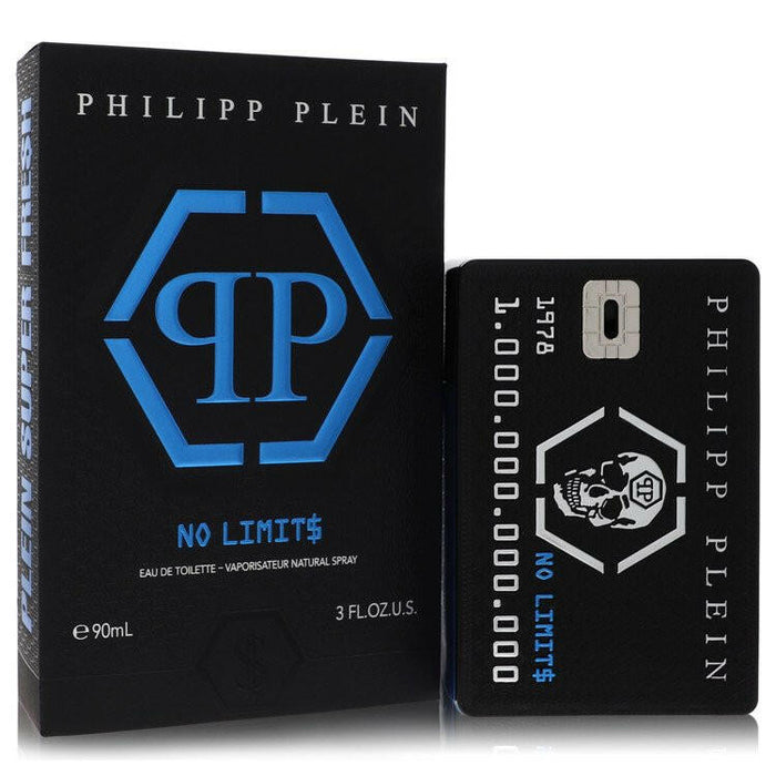Philipp Plein No Limits Super Fresh Eau De Toilette Spray By Philipp Plein Parfums - 3 oz