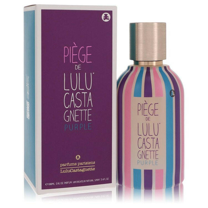 Piege De Lulu Castagnette Purple Eau De Parfum Spray By Lulu Castagnette - 3.4 oz