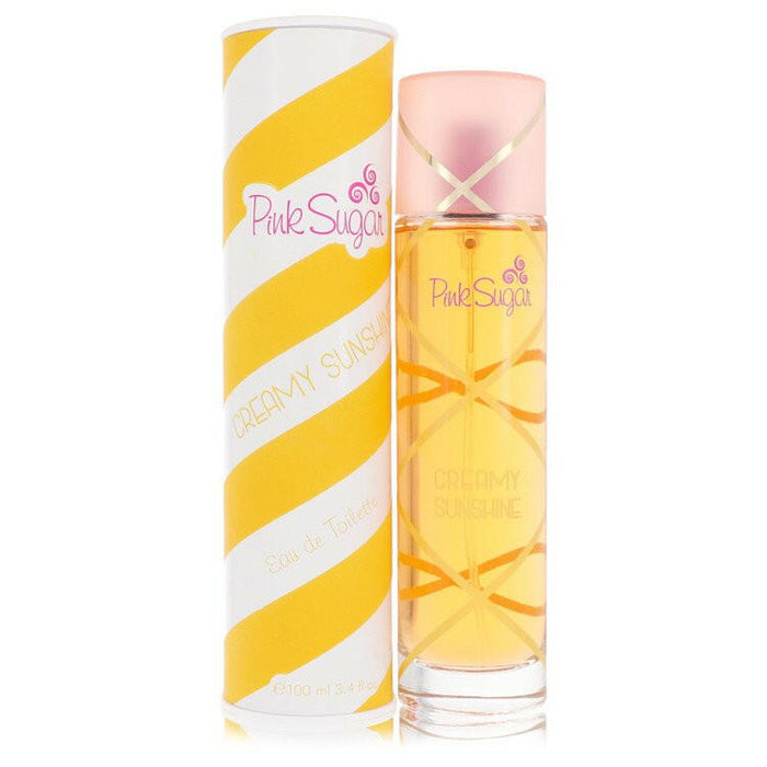Pink Sugar Creamy Sunshine Eau De Toilette Spray By Aquolina - 3.4 oz