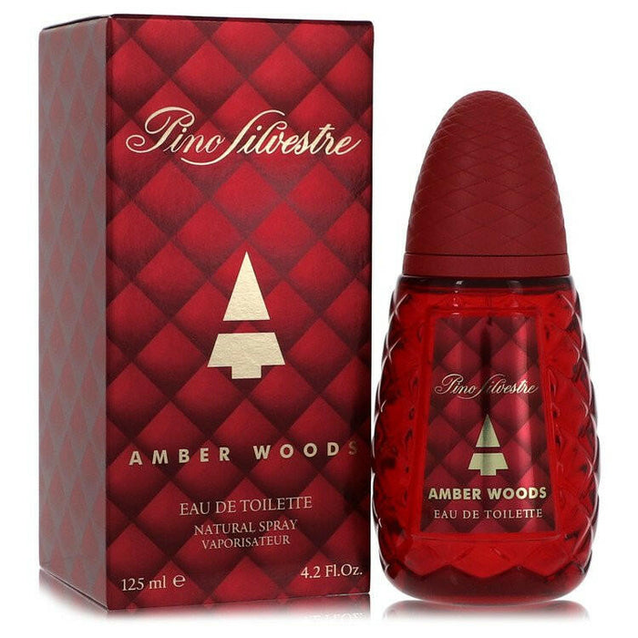 Pino Silvestre Amber Woods Eau De Toilette Spray By Pino Silvestre - 4.2 oz