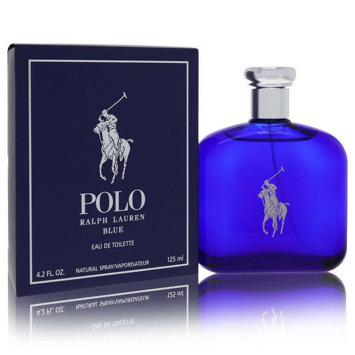 Polo Blue Eau De Toilette Spray By Ralph Lauren - 4.2 oz