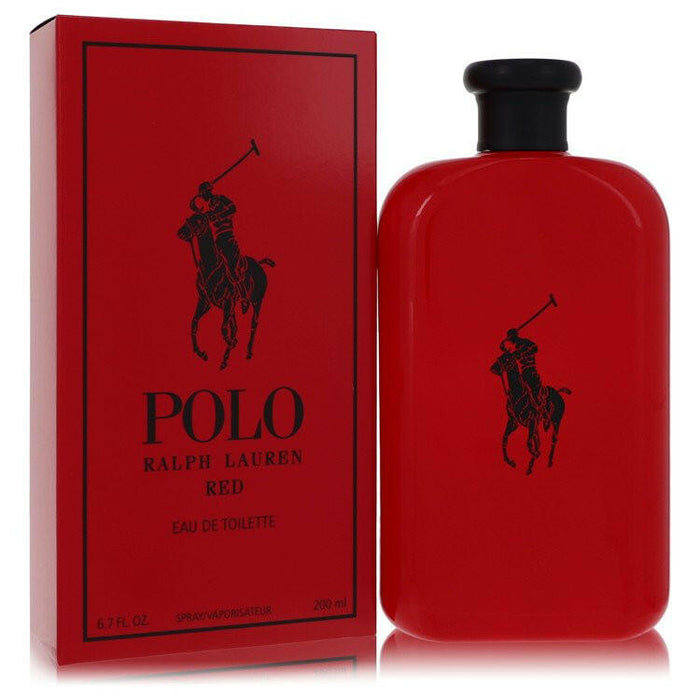 Polo Red Eau De Toilette Spray By Ralph Lauren - 6.7 oz