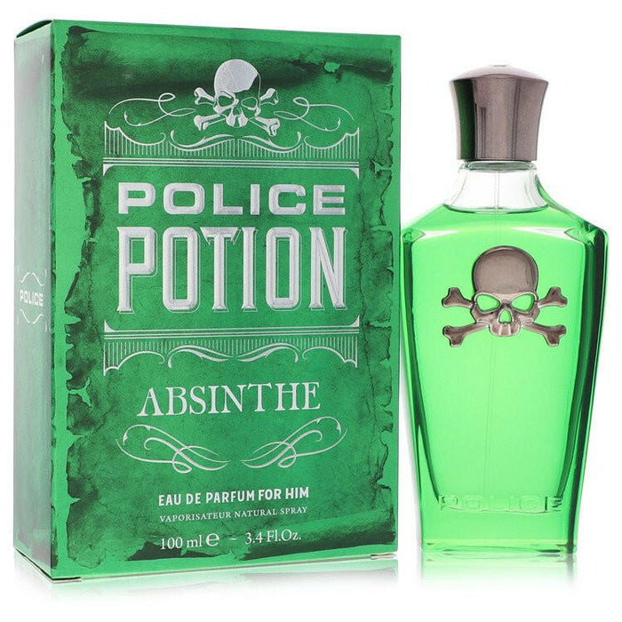 Police Potion Absinthe Eau De Parfum Spray By Police Colognes - 3.4 oz