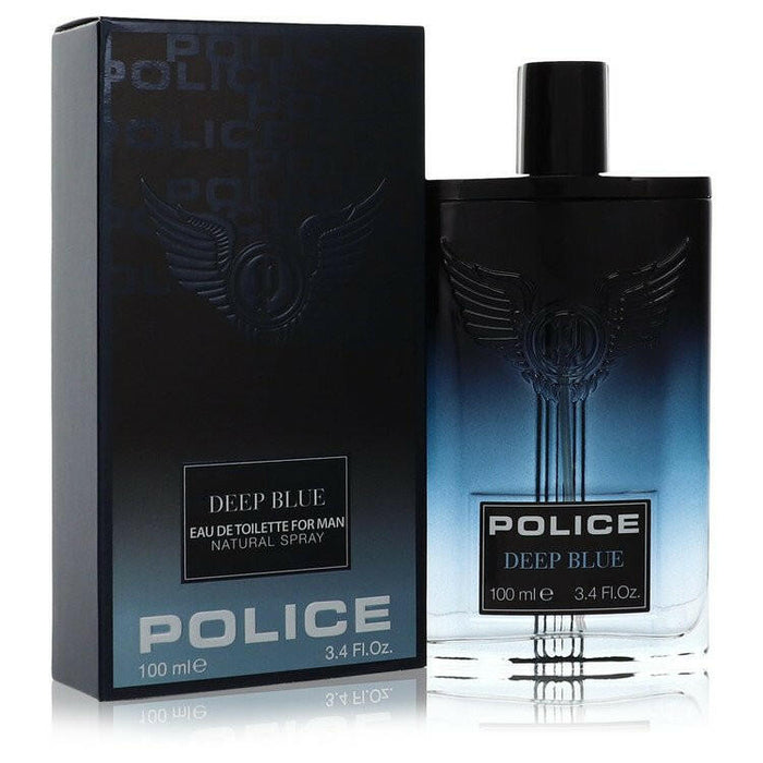 Police Deep Blue Eau De Toilette Spray By Police Colognes - 3.4 oz