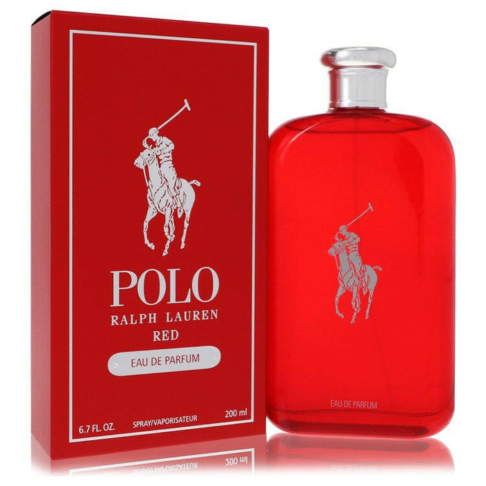 Polo Red Eau De Parfum Spray By Ralph Lauren - 6.7 oz