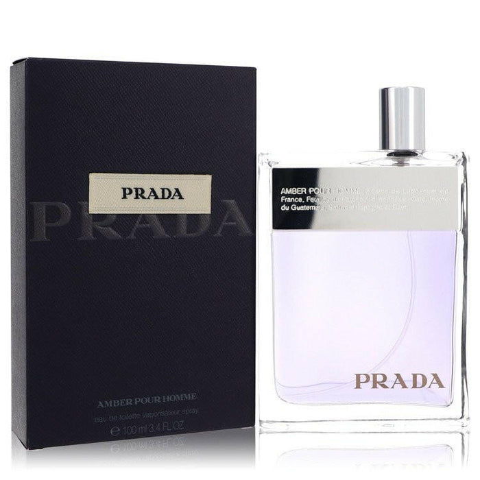 Prada Amber Eau De Toilette Spray By Prada - 3.4 oz