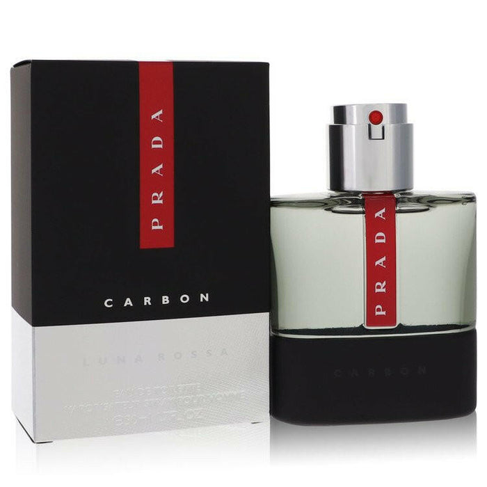 Prada Luna Rossa Carbon Eau De Toilette Spray By Prada - 1.7 oz
