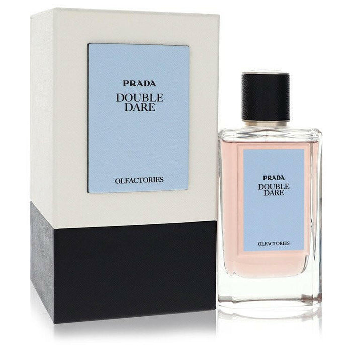 Prada Olfactories Double Dare Eau De Parfum Spray with Gift Pouch (Unisex) By Prada - 3.4 oz