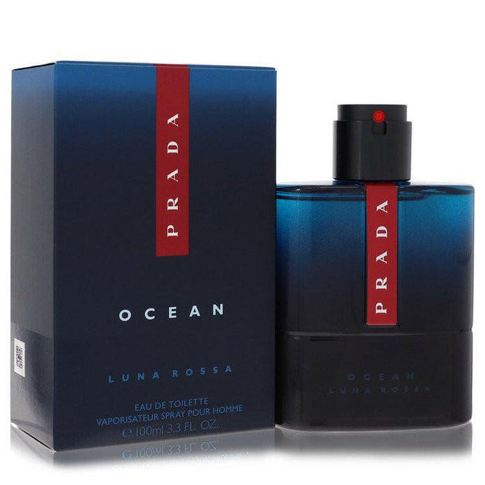 Prada Luna Rossa Ocean Eau De Toilette Spray By Prada - 3.4 oz