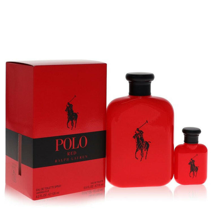 Polo Red Gift Set By Ralph Lauren - 4.2 oz