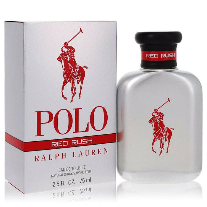 Polo Red Rush Eau De Toilette Spray By Ralph Lauren - 2.5 oz
