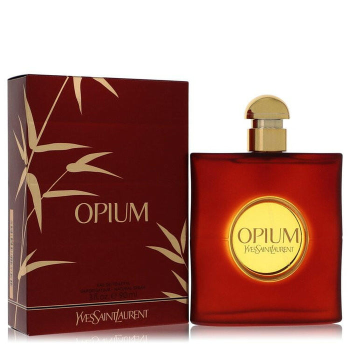 Opium Eau De Toilette Spray (New Packaging) By Yves Saint Laurent - 3 oz