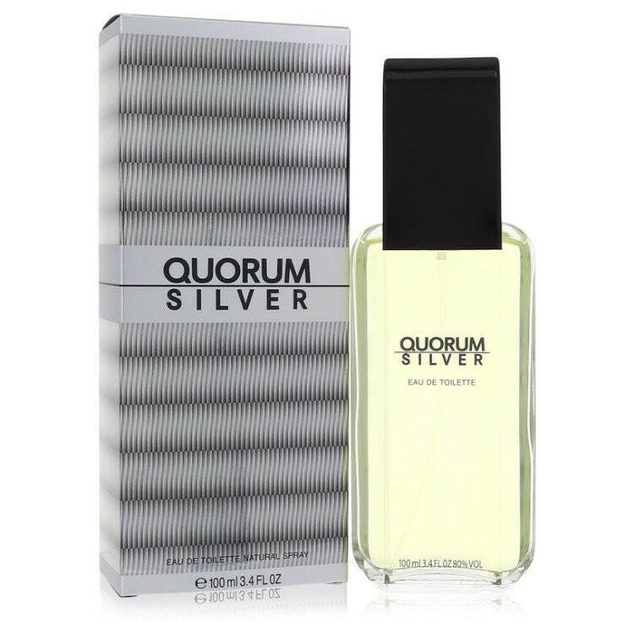 Quorum Silver Eau De Toilette Spray By Puig - 3.4 oz