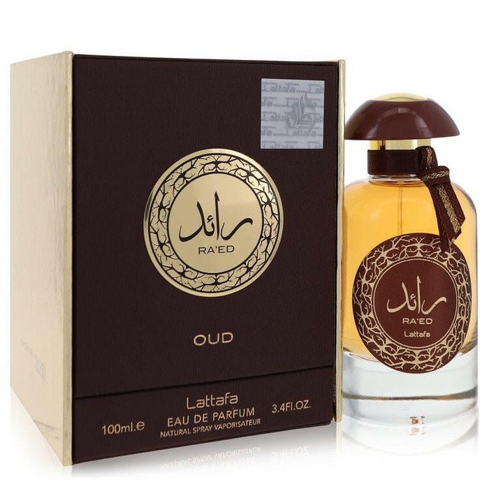 Raed Oud Eau De Parfum Spray (Unisex) By Lattafa - 3.4 oz