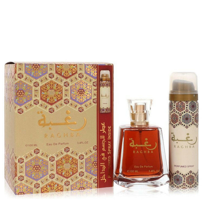 Lattafa Raghba Eau De Parfum Spray Plus 1.7 oz