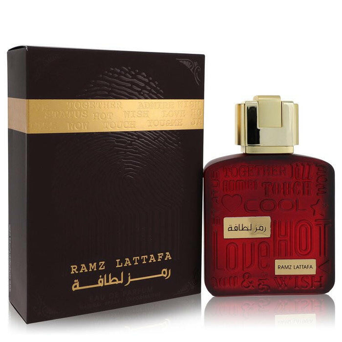 Ramz Lattafa Gold Eau De Parfum Spray (Unisex) By Lattafa - 3.4 oz
