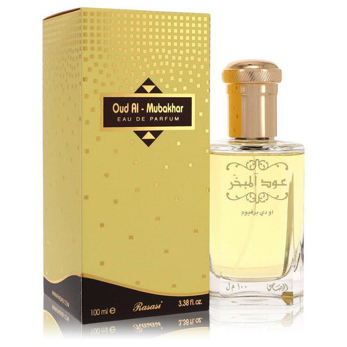 Rasasi Oud Al Mubakhar Eau De Parfum Spray (Unisex) By Rasasi - 3.3 oz