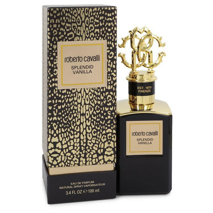 Splendid Vanilla Eau De Parfum Spray By Roberto Cavalli - 3.4 oz