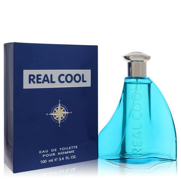 Real Cool Eau De Toilette Spray By Victory International - 3.4 oz