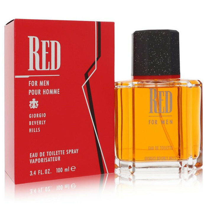Red Eau De Toilette Spray By Giorgio Beverly Hills - 3.4 oz