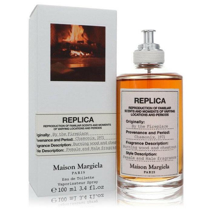 Replica By The Fireplace Eau De Toilette Spray (Unisex) By Maison Margiela - 3.4 oz