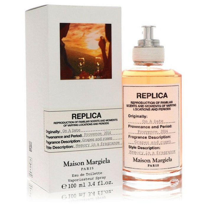 Replica On A Date Eau De Toilette Spray (Unisex) By Maison Margiela - 3.4 oz
