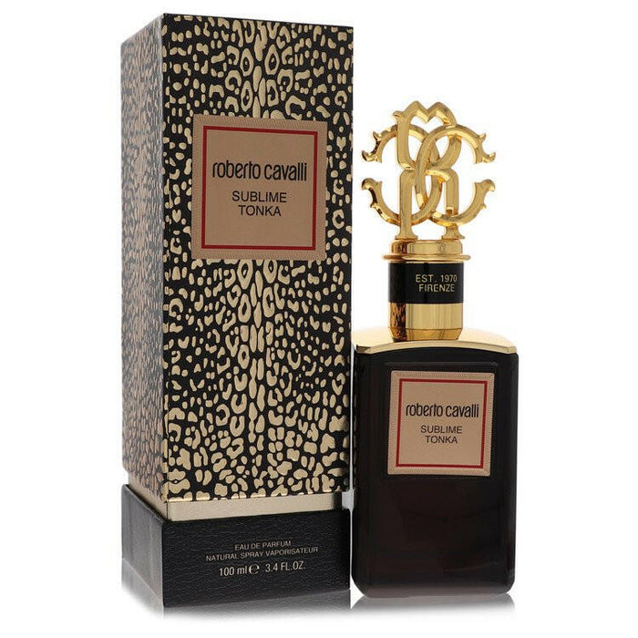 Roberto Cavalli Gold Sublime Tonka Eau De Parfum Spray (Unisex) By Roberto Cavalli - 3.4 oz