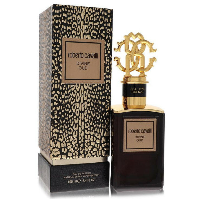 Roberto Cavalli Divine Oud Eau De Parfum Spray By Roberto Cavalli - 3.4 oz