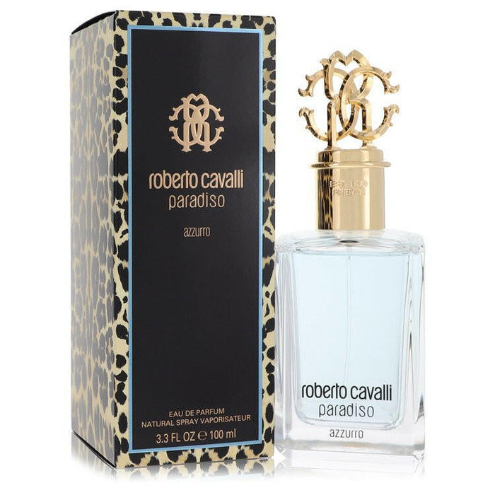Roberto Cavalli Paradiso Azzurro Eau De Parfum Spray By Roberto Cavalli - 3.3 oz