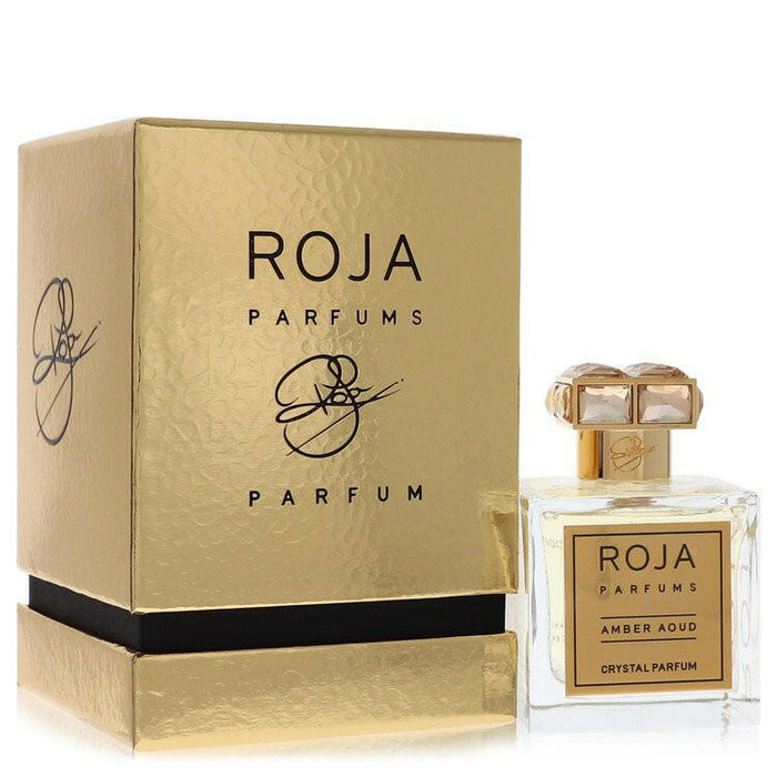 Roja Amber Aoud Crystal Extrait De Parfum Spray (Unisex) By Roja Parfums - 3.4 oz
