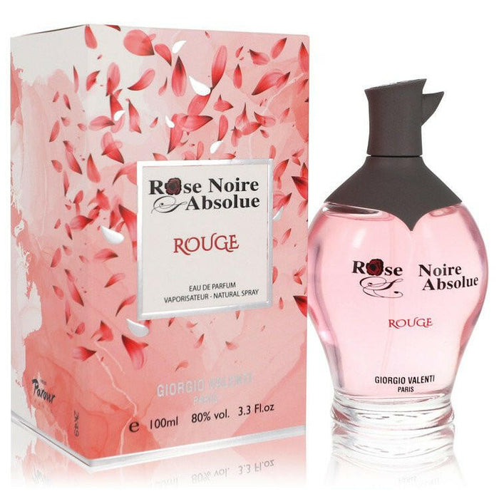Rose Noire Absolue Rouge Eau De Parfum Spray By Giorgio Valenti - 3.3 oz