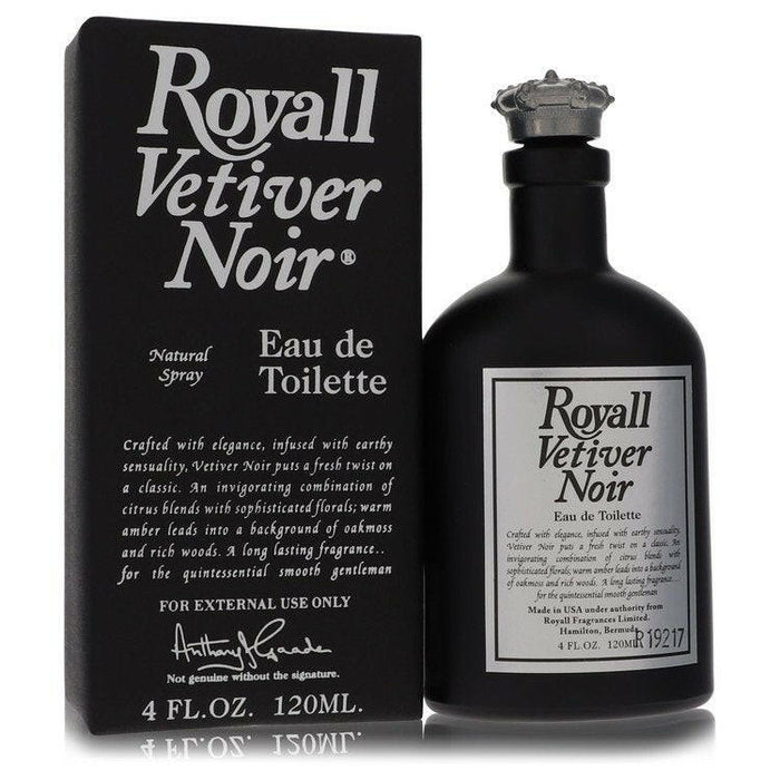 Royall Vetiver Noir Eau de Toilette Spray By Royall Fragrances - 4 oz