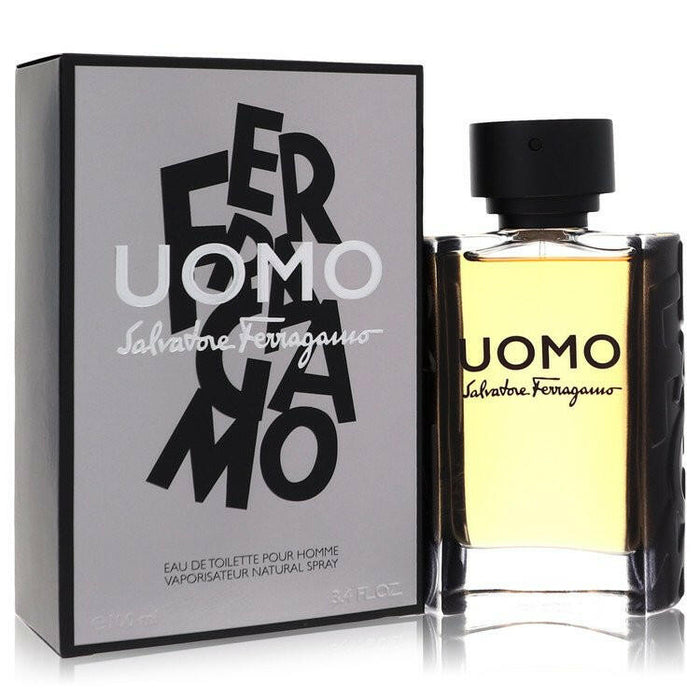 Salvatore Ferragamo Uomo Eau De Toilette Spray By Salvatore Ferragamo - 3.4 oz