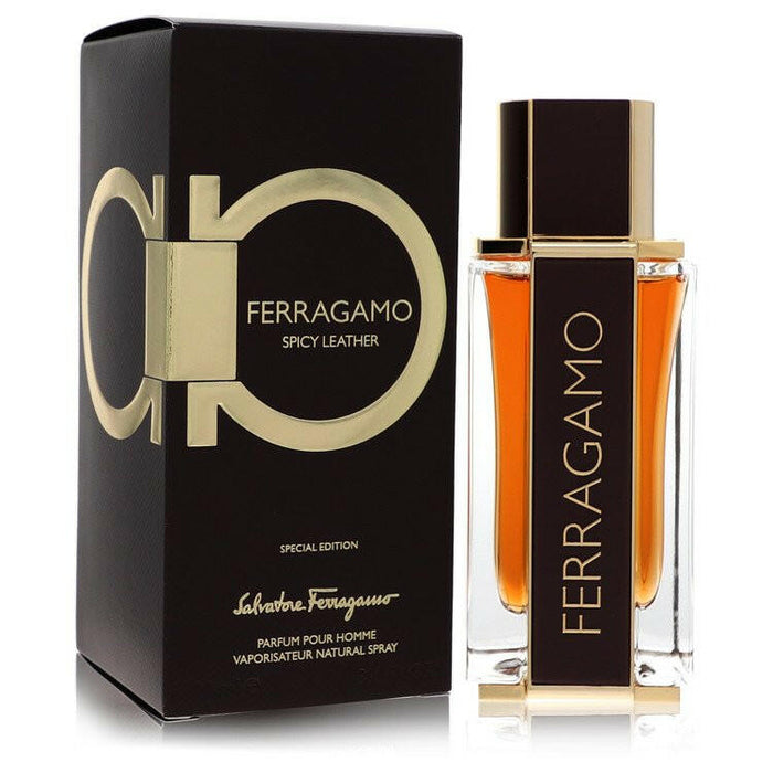 Salvatore Ferragamo Spicy Leather Eau De Parfum Spray By Salvatore Ferragamo - 3.4 oz