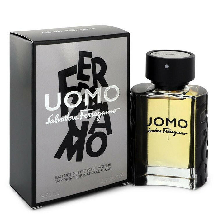 Salvatore Ferragamo Uomo Eau De Toilette Spray By Salvatore Ferragamo - 1.7 oz