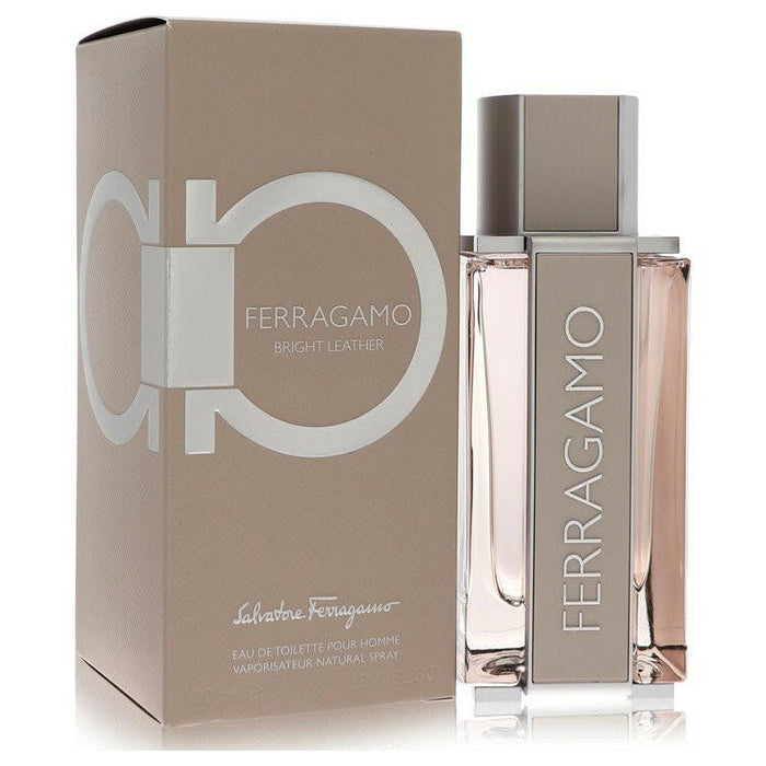 Salvatore Ferragamo Bright Leather Eau De Toilette Spray By Salvatore Ferragamo - 3.4 oz