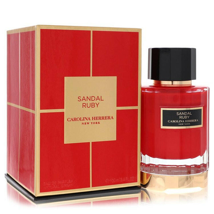 Sandal Ruby Eau De Parfum Spray (Unisex) By Carolina Herrera - 3.4 oz