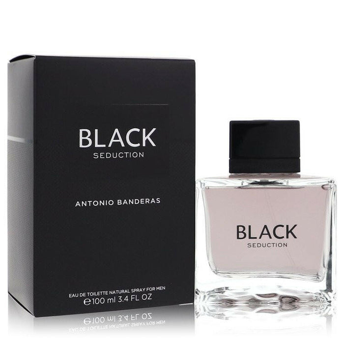 Seduction In Black Eau De Toilette Spray By Antonio Banderas - 3.4 oz