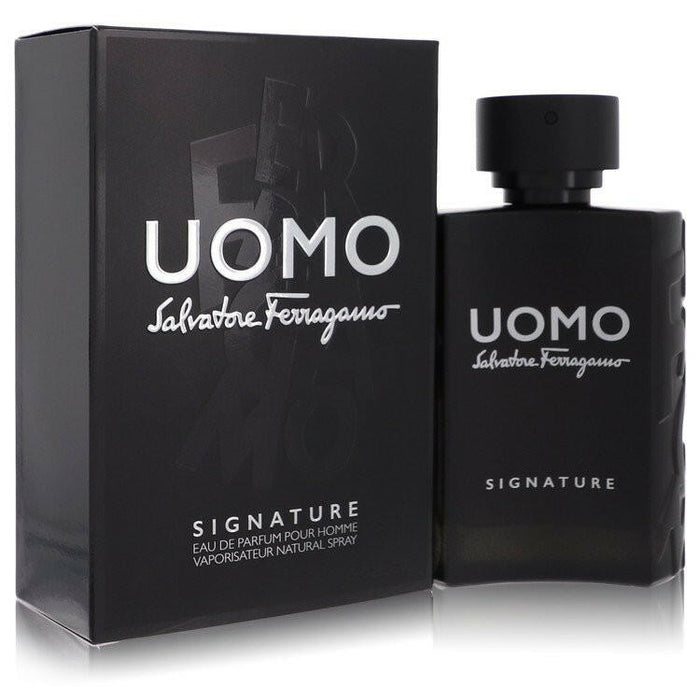 Salvatore Ferragamo Uomo Signature Eau De Parfum Spray By Salvatore Ferragamo - 3.4 oz