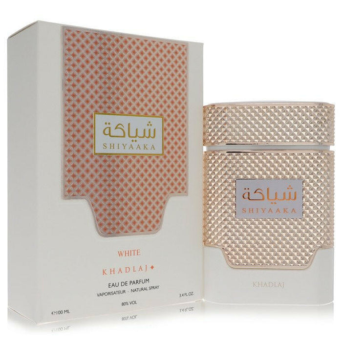 Khadlaj Shiyaaka White Eau De Parfum Spray By Khadlaj - 3.4 oz