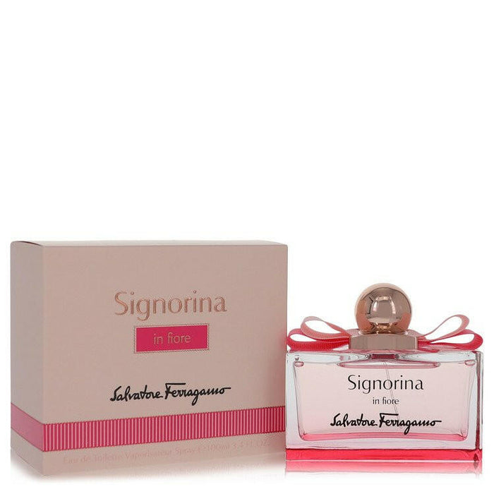 Signorina In Fiore Eau De Toilette Spray By Salvatore Ferragamo - 3.4 oz