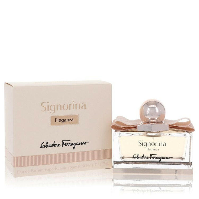 Signorina Eleganza Eau De Parfum Spray By Salvatore Ferragamo - 1.7 oz