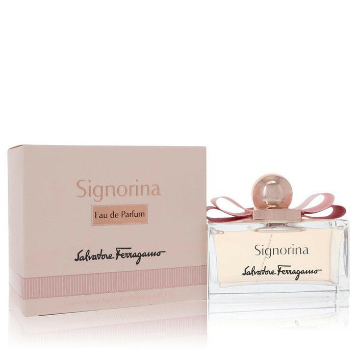 Signorina Eau De Parfum Spray By Salvatore Ferragamo - 3.4 oz