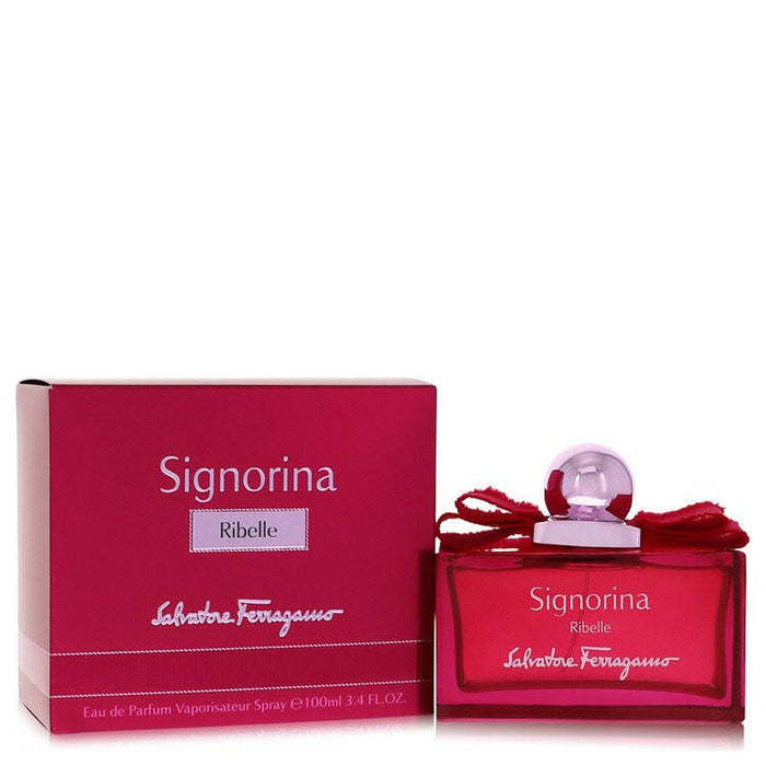 Signorina Ribelle Eau De Parfum Spray By Salvatore Ferragamo - 3.4 oz