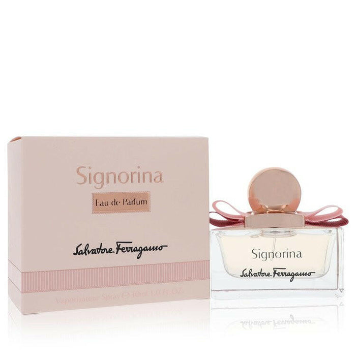 Signorina Eau De Parfum Spray By Salvatore Ferragamo - 1 oz