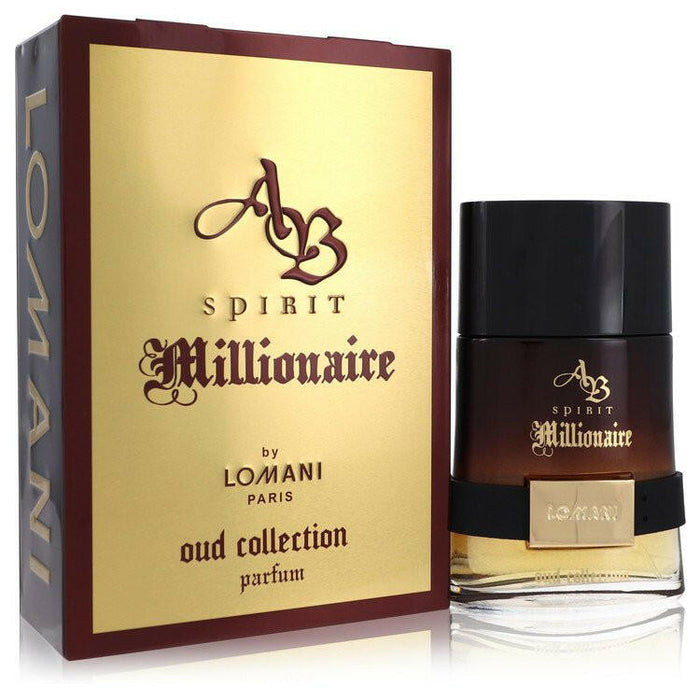 Spirit Millionaire Oud Collection Eau De Parfum Spray By Lomani - 3.3 oz