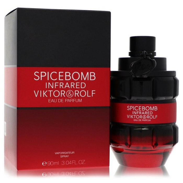 Spicebomb Infrared Eau De Parfum Spray By Viktor & Rolf - 3 oz