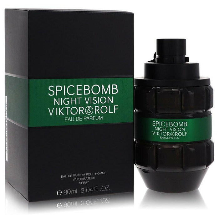 Spicebomb Night Vision Eau De Parfum Spray By Viktor & Rolf - 3 oz