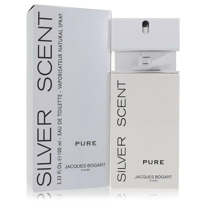 Silver Scent Pure Eau De Toilette Spray By Jacques Bogart - 3.4 oz
