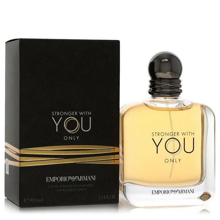 Stronger With You Only Eau De Toilette Spray By Giorgio Armani - 3.4 oz